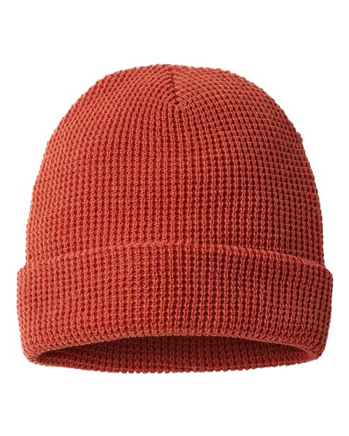 Richardson Waffle Cuffed Beanie - 146R - EMBROIDERED