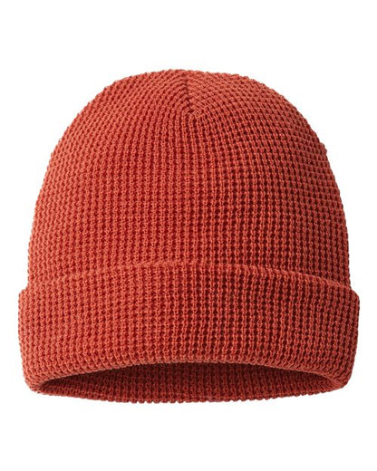 Richardson Waffle Cuffed Beanie - 146R - EMBROIDERED
