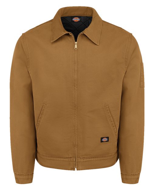 Dickies Men's Industrial Duck Jacket - LJ53 - EMBROIDERED
