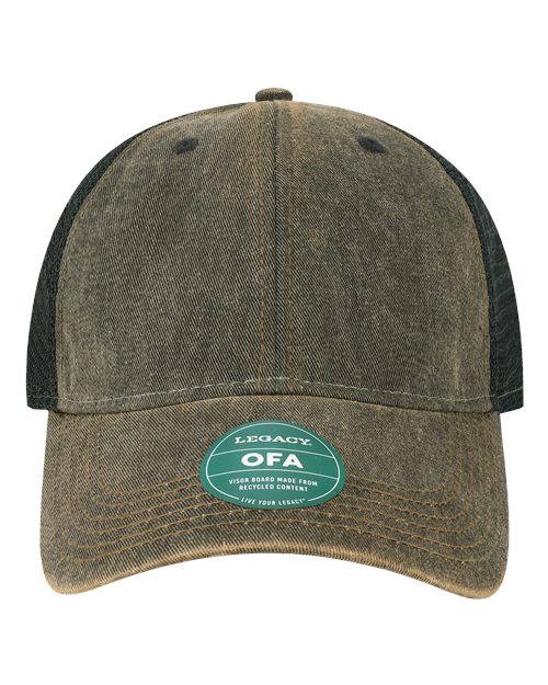 LEGACY Old Favorite Trucker Cap - OFA - EMBROIDERED