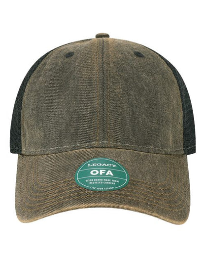 LEGACY Old Favorite Trucker Cap - OFA - EMBROIDERED