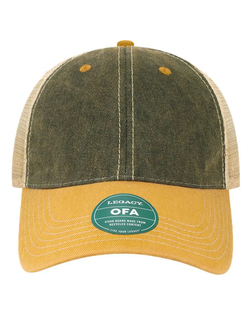 LEGACY Old Favorite Trucker Cap - OFA - EMBROIDERED