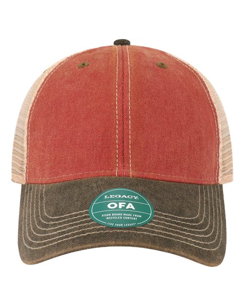 LEGACY Old Favorite Trucker Cap - OFA - EMBROIDERED