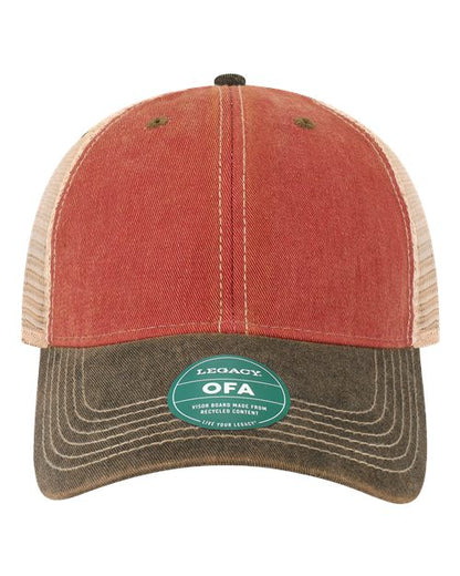 LEGACY Old Favorite Trucker Cap - OFA - EMBROIDERED