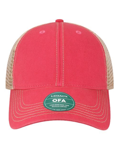 LEGACY Old Favorite Trucker Cap - OFA - EMBROIDERED