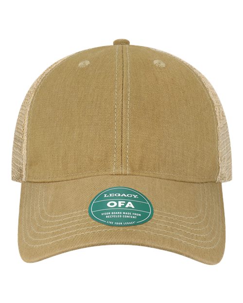 LEGACY Old Favorite Trucker Cap - OFA - EMBROIDERED