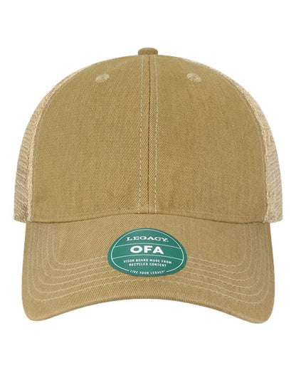 LEGACY Old Favorite Trucker Cap - OFA - EMBROIDERED