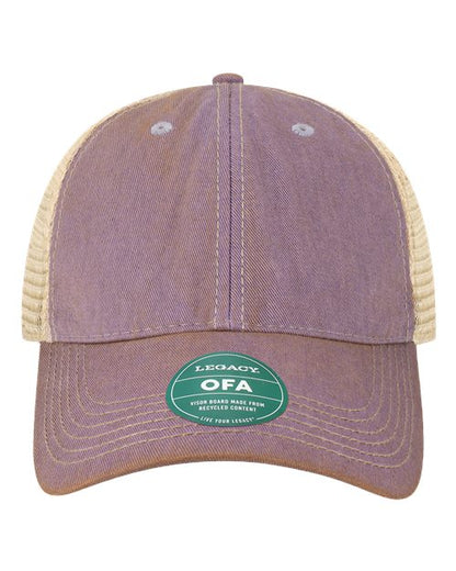 LEGACY Old Favorite Trucker Cap - OFA - EMBROIDERED