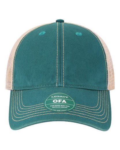 LEGACY Old Favorite Trucker Cap - OFA - EMBROIDERED