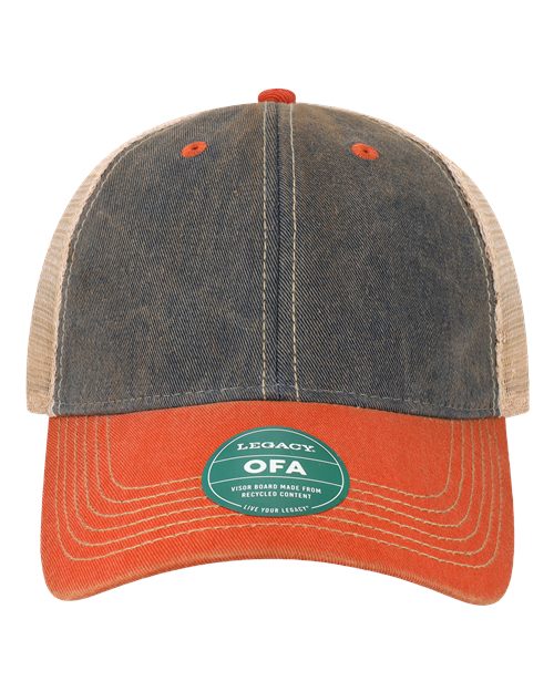 LEGACY Old Favorite Trucker Cap - OFA - EMBROIDERED