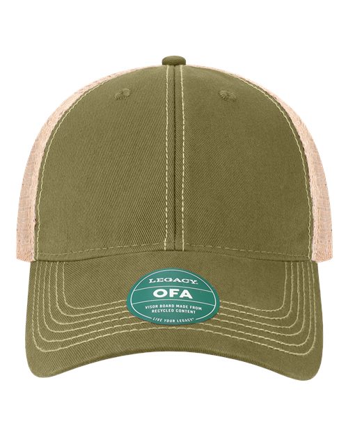 LEGACY Old Favorite Trucker Cap - OFA - EMBROIDERED