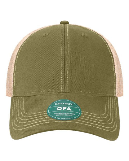 LEGACY Old Favorite Trucker Cap - OFA - EMBROIDERED