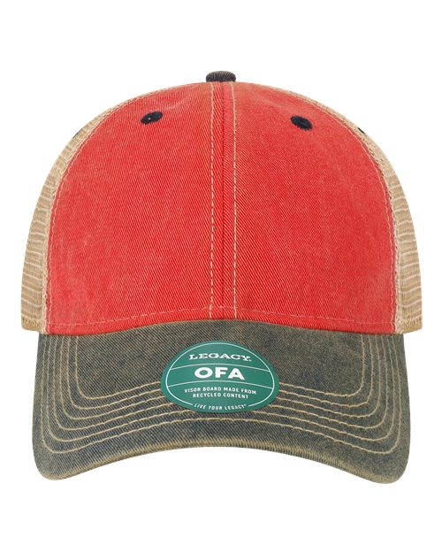 LEGACY Old Favorite Trucker Cap - OFA - EMBROIDERED