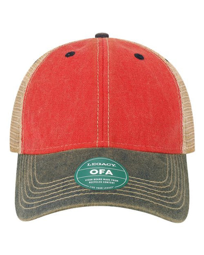 LEGACY Old Favorite Trucker Cap - OFA - EMBROIDERED