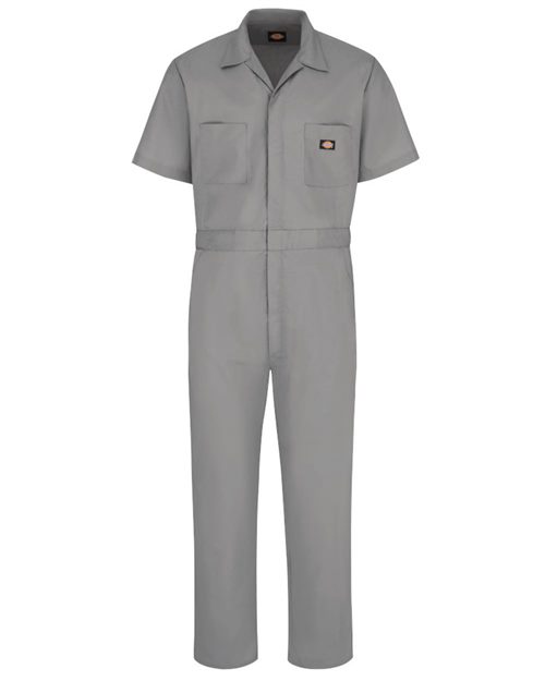 Dickies Men's Short Sleeve Coverall - 3339 - EMBROIDERED
