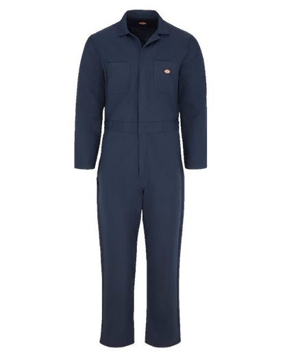 Dickies Men's Tall Basic Blended Long Sleeve Coverall - 4861T - EMBROIDERED