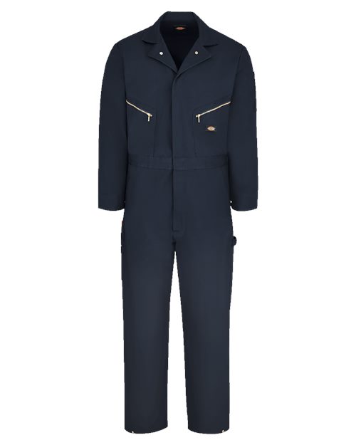Dickies Men's Deluxe Long Sleeve Cotton Coverall - 4877 - EMBROIDERED