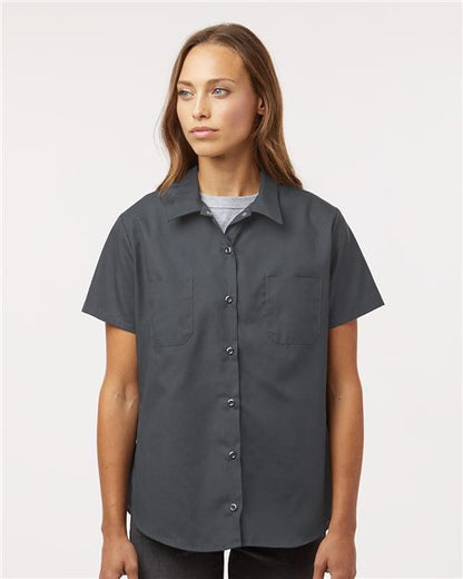 Dickies Women's Industrial Short Sleeve Work Shirt - 5350 - EMBROIDERED