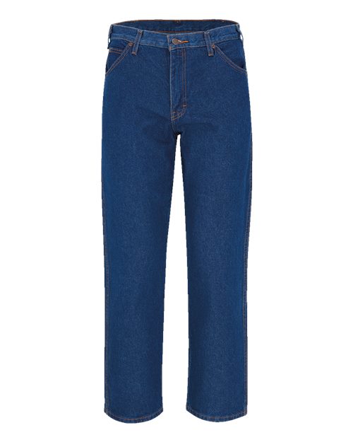 Dickies Men's Extended Sizes Industrial Relaxed Fit Jeans - CR39EXT - EMBROIDERED