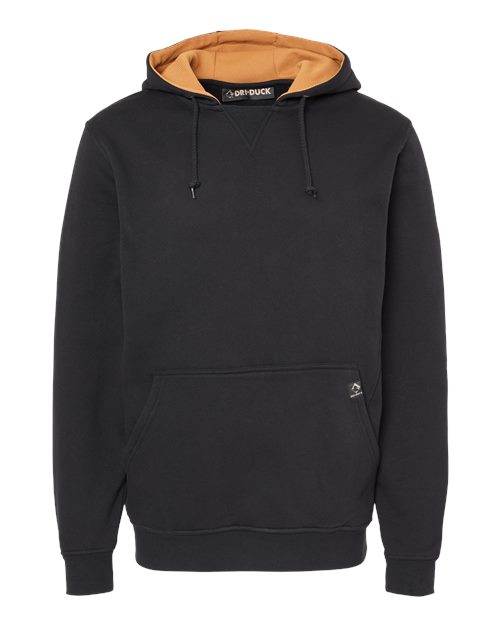 DRI DUCK. Men's Woodland Fleece Hooded Pullover. 7035