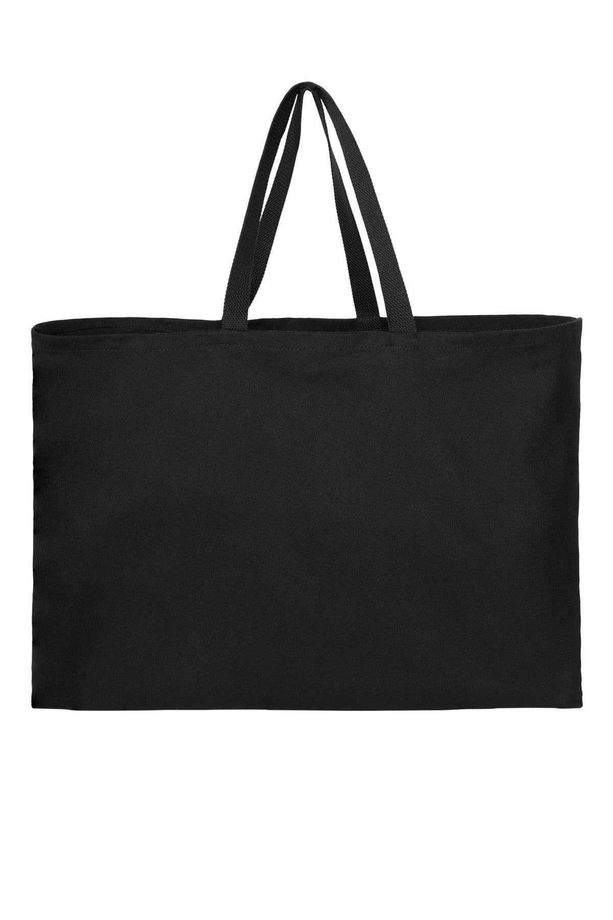 Port Authority - Ideal Twill Jumbo Tote.  B300 - EMBROIDERED