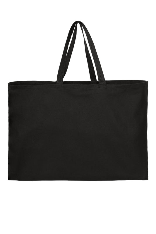 Port Authority - Ideal Twill Jumbo Tote.  B300 - EMBROIDERED