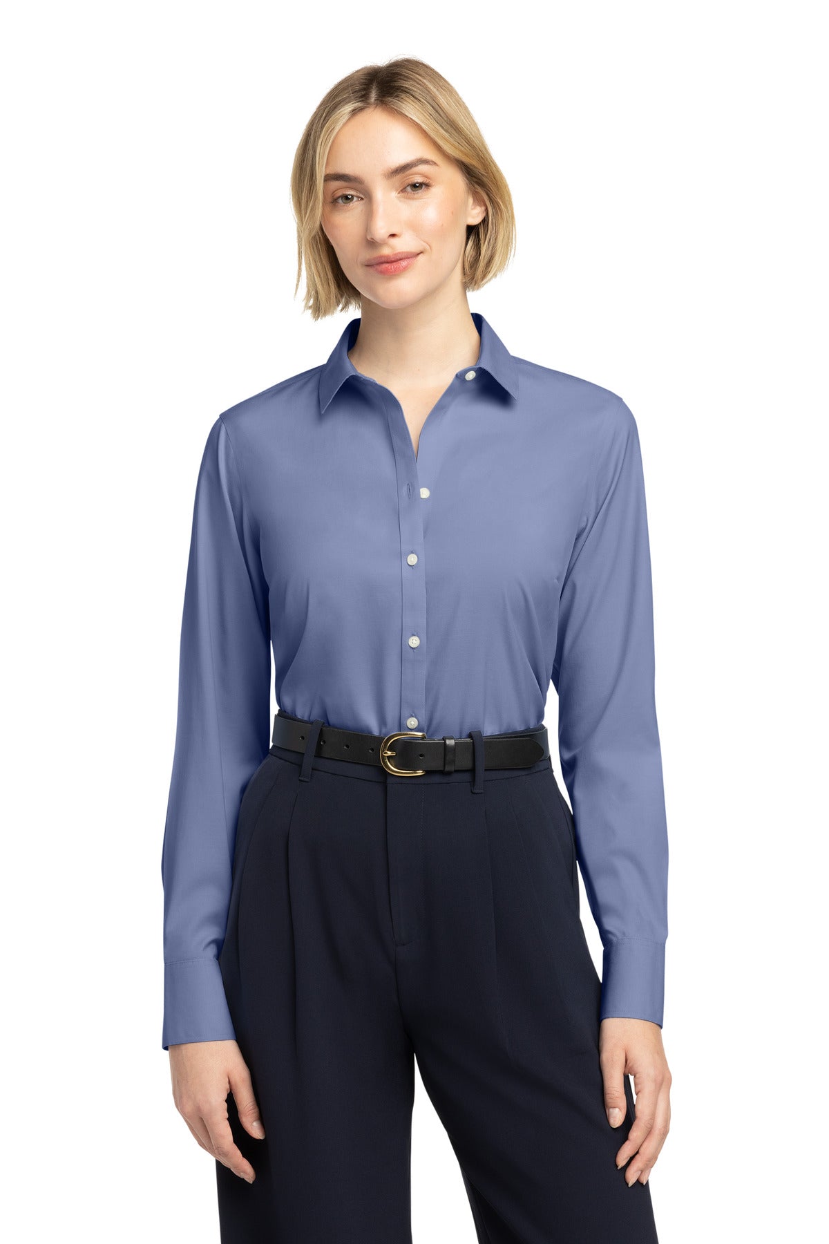 Brooks Brothers Women's Wrinkle-Free Stretch Pinpoint Shirt BB18001