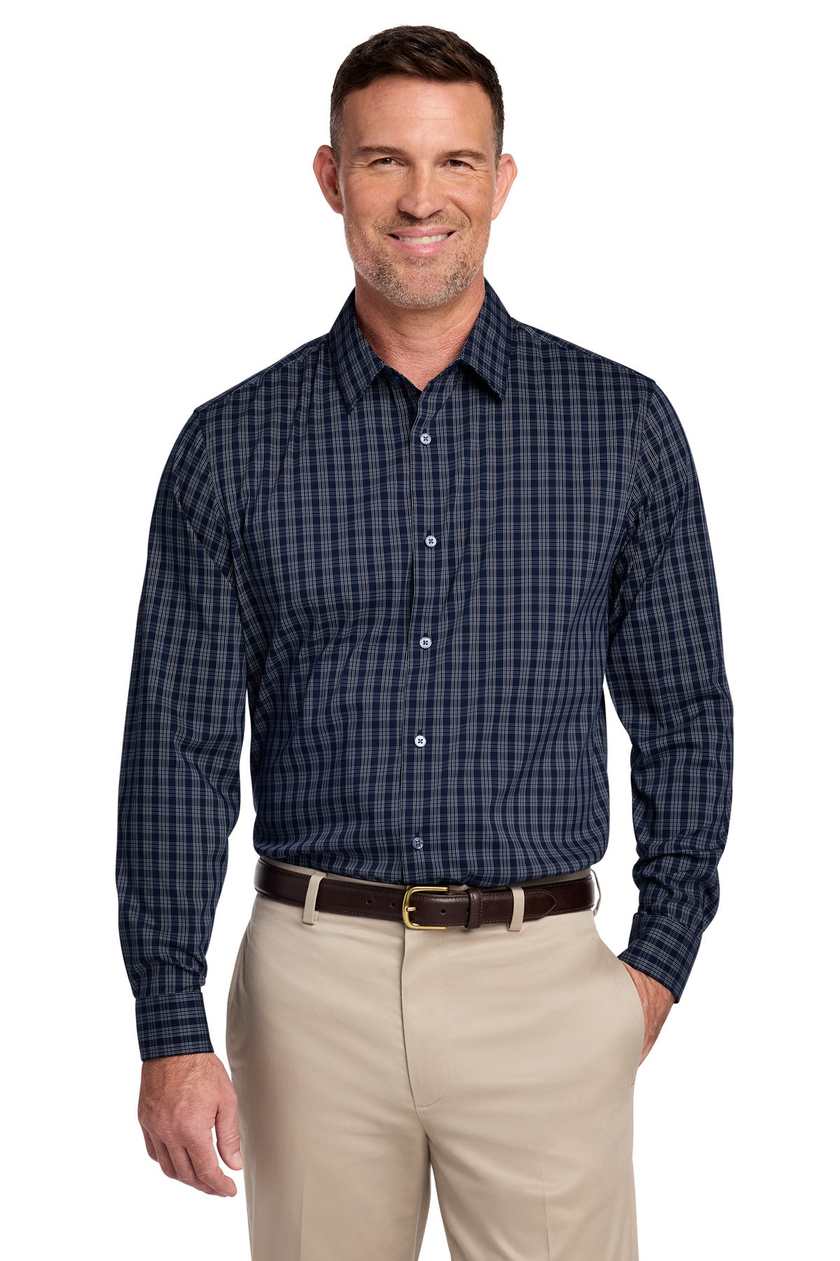 Brooks Brothers Tech Stretch Patterned Shirt BB18006