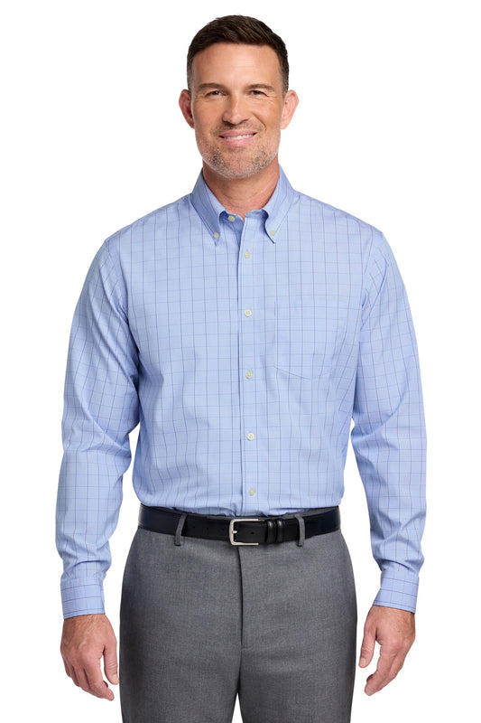 Brooks Brothers Wrinkle-Free Stretch Patterned Shirt BB18008