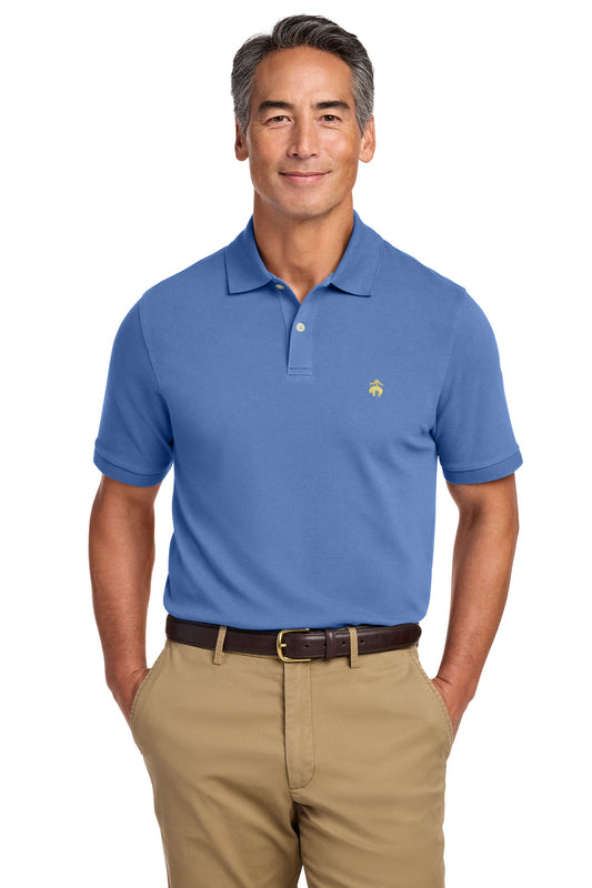 Brooks Brothers Pima Cotton Pique Polo BB18200 - EMBROIDERED