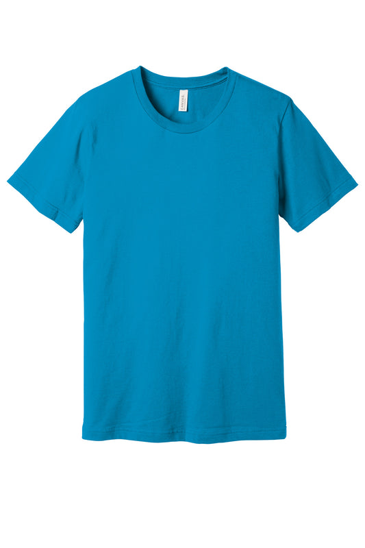BELLA+CANVAS  Unisex Jersey Short Sleeve Tee. BC3001 - EMBROIDERED