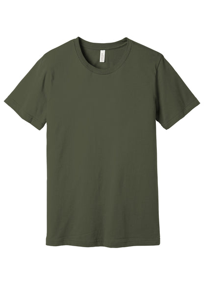 BELLA+CANVAS  Unisex Jersey Short Sleeve Tee. BC3001 - EMBROIDERED