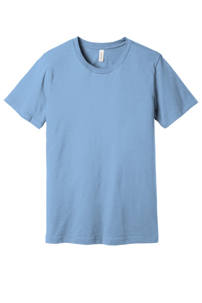 BELLA+CANVAS Unisex Jersey Short Sleeve Tee. BC3001 - EMBROIDERED