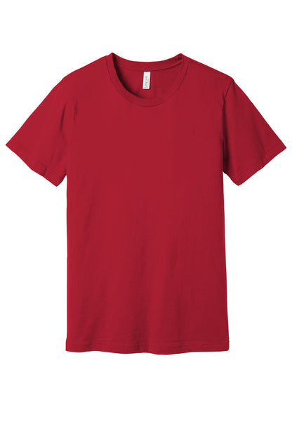 BELLA+CANVAS  Unisex Jersey Short Sleeve Tee. BC3001 - EMBROIDERED