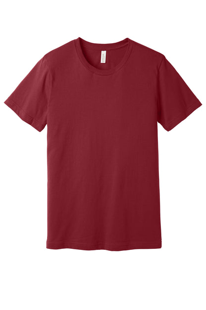 BELLA+CANVAS  Unisex Jersey Short Sleeve Tee. BC3001 - EMBROIDERED