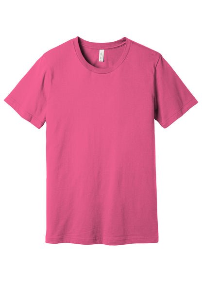 BELLA+CANVAS  Unisex Jersey Short Sleeve Tee. BC3001 - EMBROIDERED