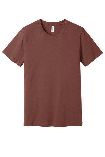BELLA+CANVAS  Unisex Jersey Short Sleeve Tee. BC3001 - EMBROIDERED