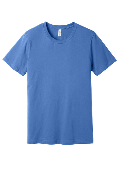 BELLA+CANVAS  Unisex Jersey Short Sleeve Tee. BC3001 - EMBROIDERED