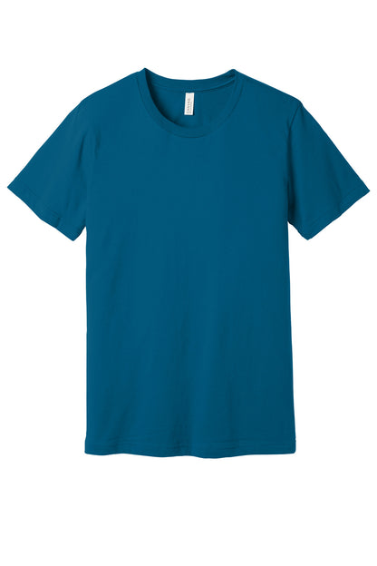 BELLA+CANVAS  Unisex Jersey Short Sleeve Tee. BC3001 - EMBROIDERED