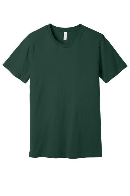 BELLA+CANVAS  Unisex Jersey Short Sleeve Tee. BC3001 - EMBROIDERED