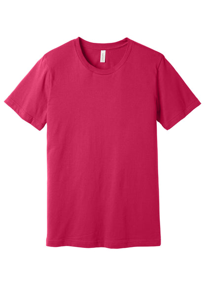 BELLA+CANVAS  Unisex Jersey Short Sleeve Tee. BC3001 - EMBROIDERED
