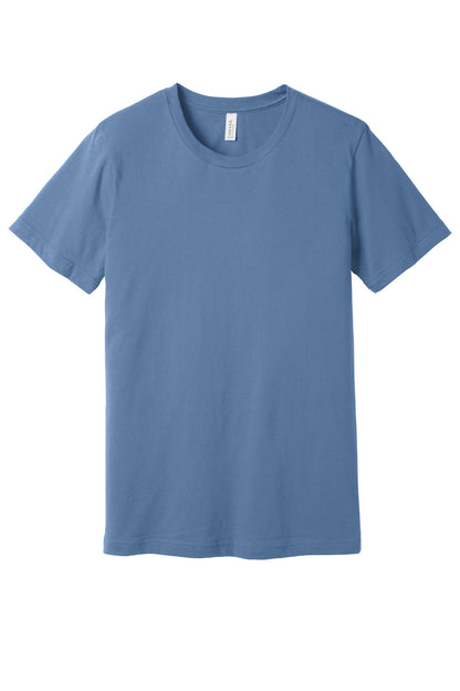 BELLA+CANVAS  Unisex Jersey Short Sleeve Tee. BC3001 - EMBROIDERED