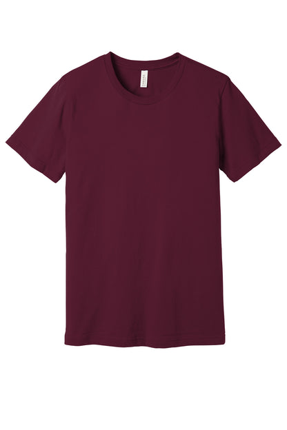 BELLA+CANVAS  Unisex Jersey Short Sleeve Tee. BC3001 - EMBROIDERED