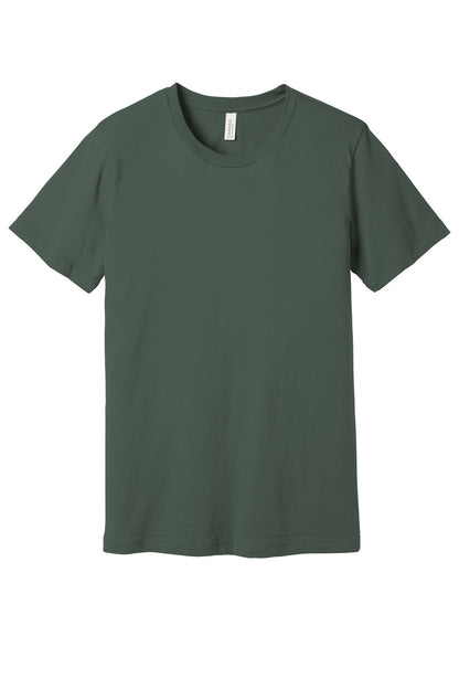 BELLA+CANVAS  Unisex Jersey Short Sleeve Tee. BC3001 - EMBROIDERED