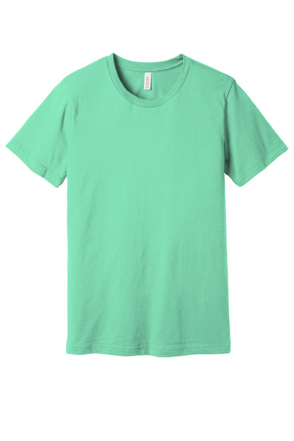 BELLA+CANVAS  Unisex Jersey Short Sleeve Tee. BC3001 - EMBROIDERED