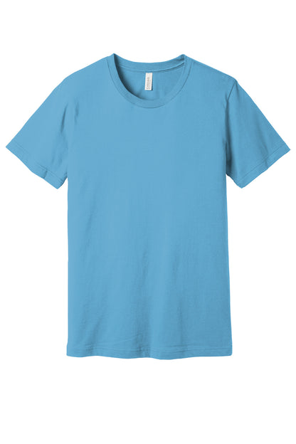 BELLA+CANVAS  Unisex Jersey Short Sleeve Tee. BC3001 - EMBROIDERED