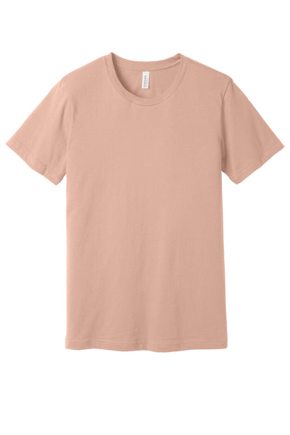 BELLA+CANVAS  Unisex Jersey Short Sleeve Tee. BC3001 - EMBROIDERED