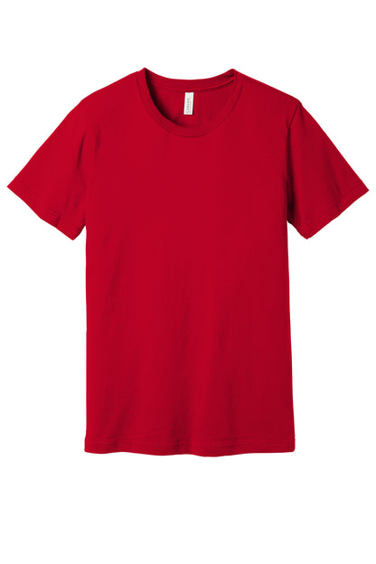 BELLA+CANVAS  Unisex Jersey Short Sleeve Tee. BC3001 - EMBROIDERED