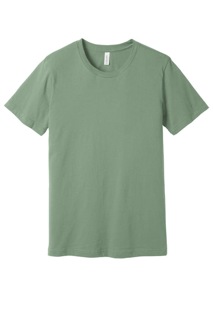 BELLA+CANVAS  Unisex Jersey Short Sleeve Tee. BC3001 - EMBROIDERED