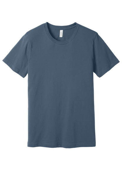BELLA+CANVAS  Unisex Jersey Short Sleeve Tee. BC3001 - EMBROIDERED